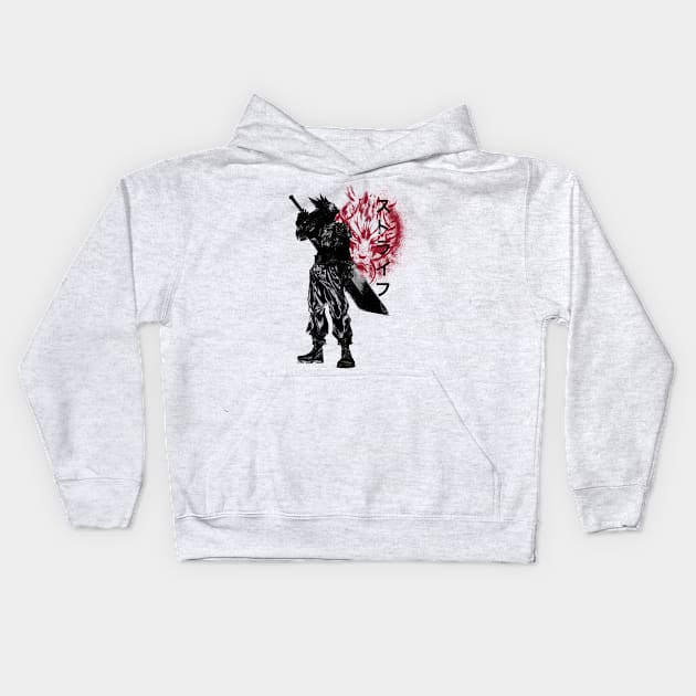 Ex-SOLDIER Kids Hoodie by FanFreak